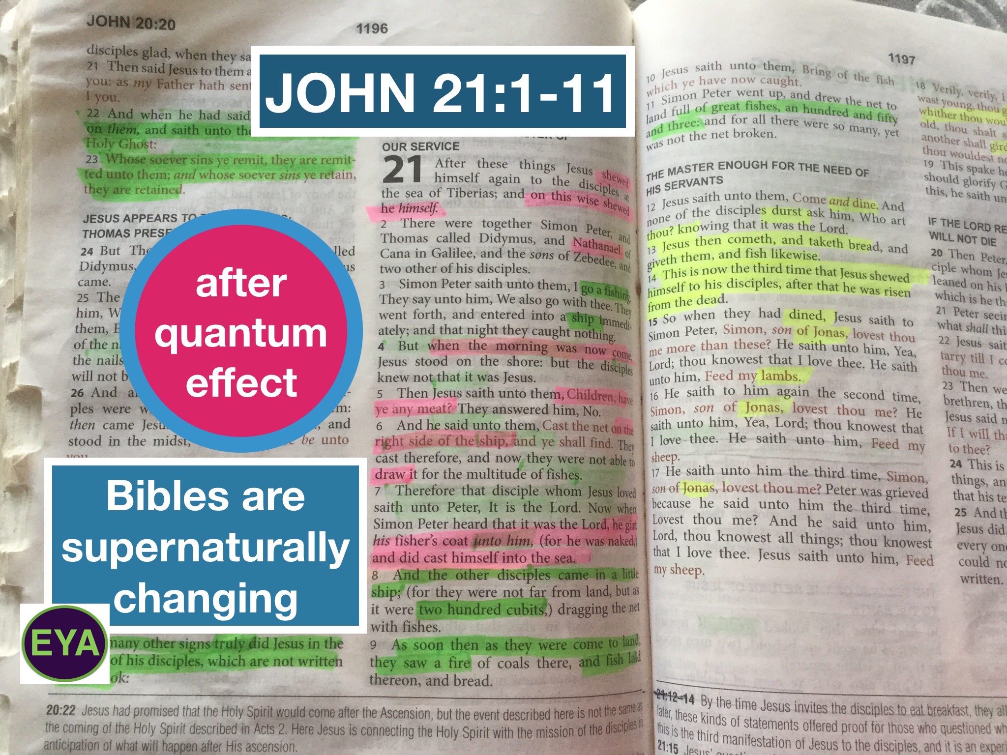 Doctrinal change in scripture