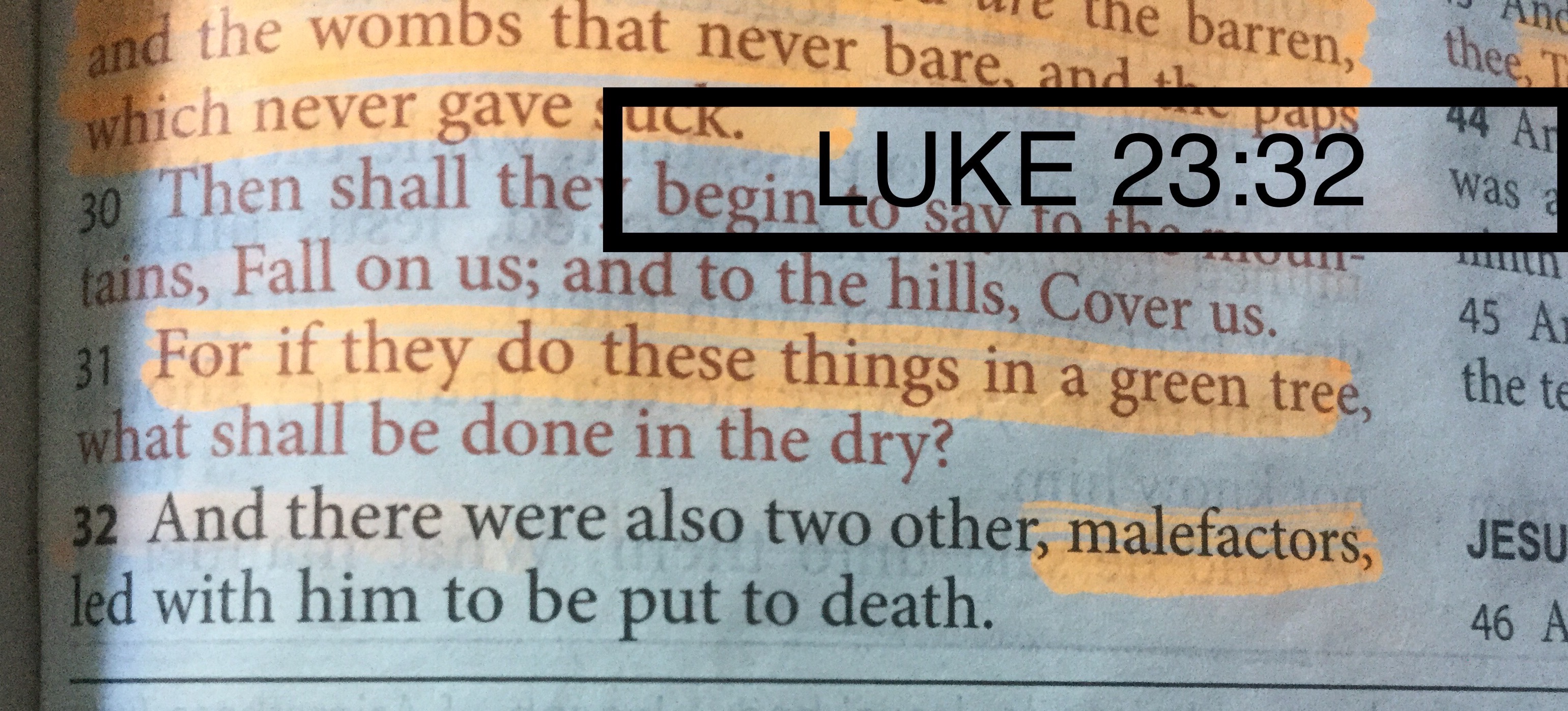 Additional KJV Bible change