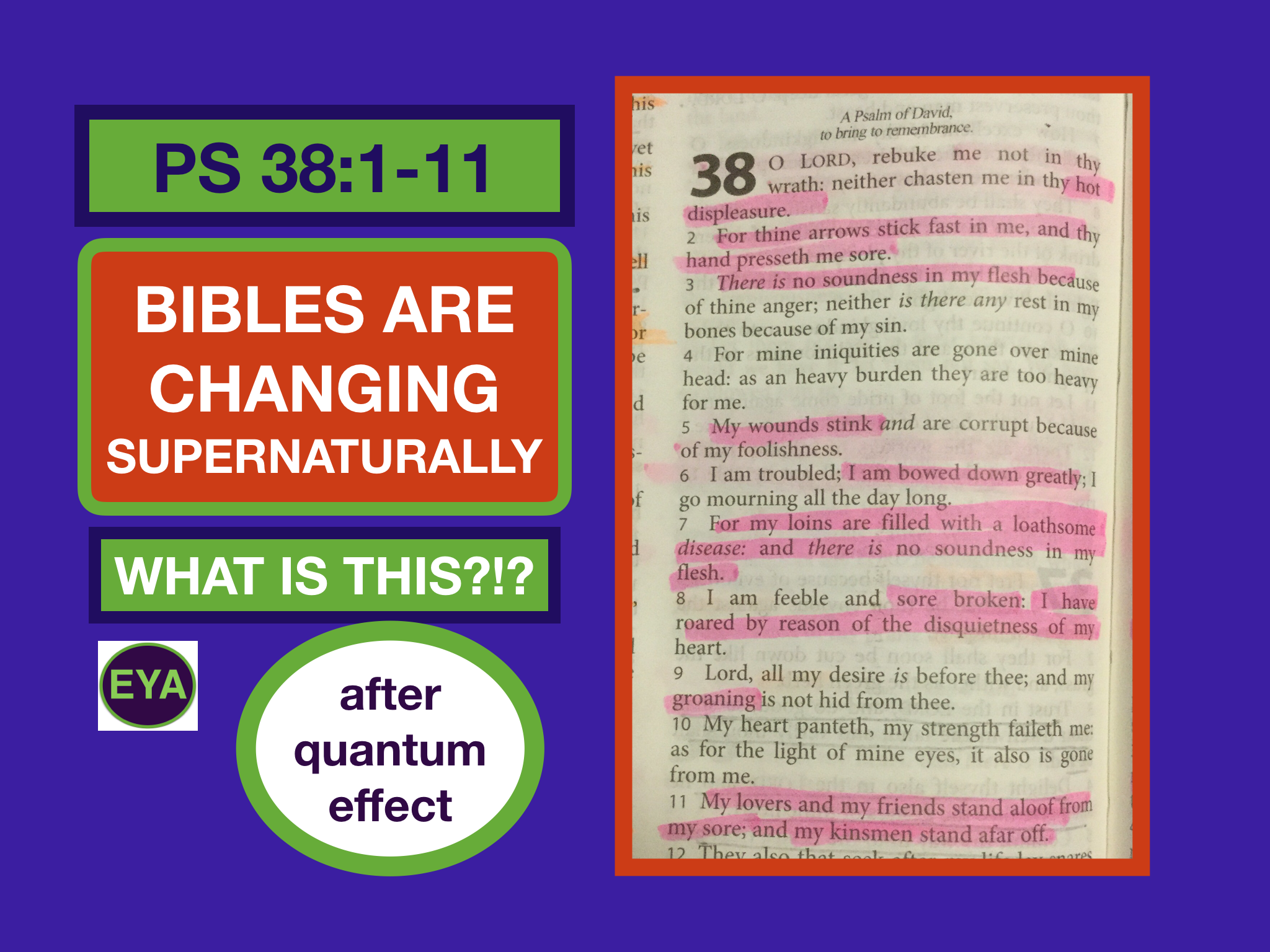 Bible change new words